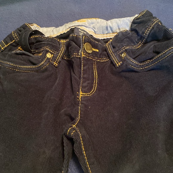 Gap Girls NWT Corduroy Pants, Size 6 Regular, 99% Cotton, 1% Spandex, Adj waist - Picture 2 of 5